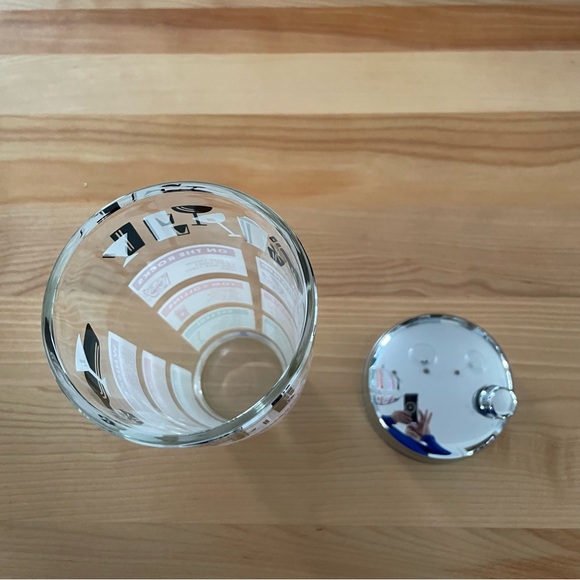 Cocktail Shaker with Recipe Guide - Silver and Multicolor - Picture 3 of 7